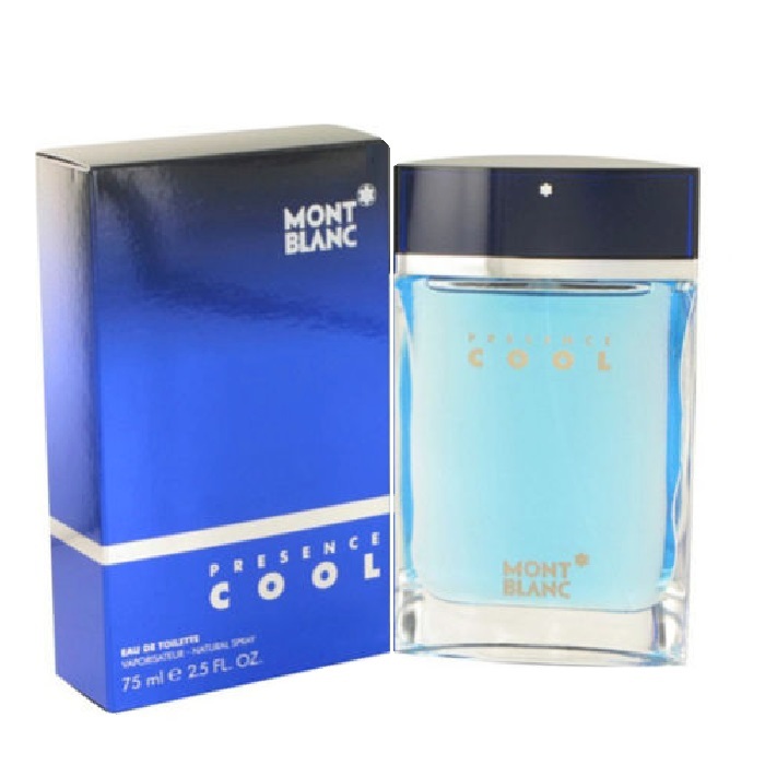 Mont Blanc Presence Cool Cologne by Mont Blanc 2.5oz Eau De Toilette Spray for men